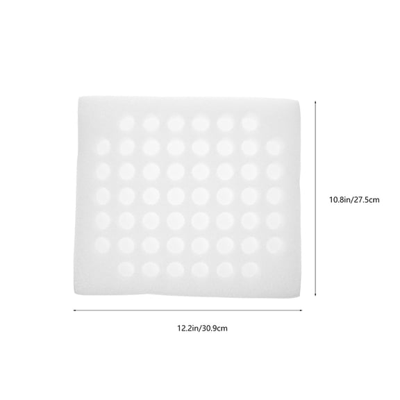 OFFIGAM 2-Pack Quail Foam Holder Protective Case for Safe Storage and Transport of Quail Eggs