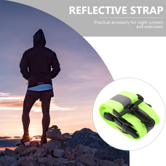 OFFIGAM 2Pcs Reflective Bands for Exercise Use with Comfortable Skin Friendly Material