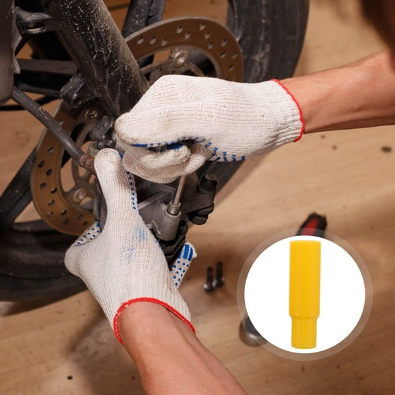 OFFIGAM 2Pcs Silicone End Cover Cap for Motorcycle Brake Hydraulic Line with Protective Sleeve