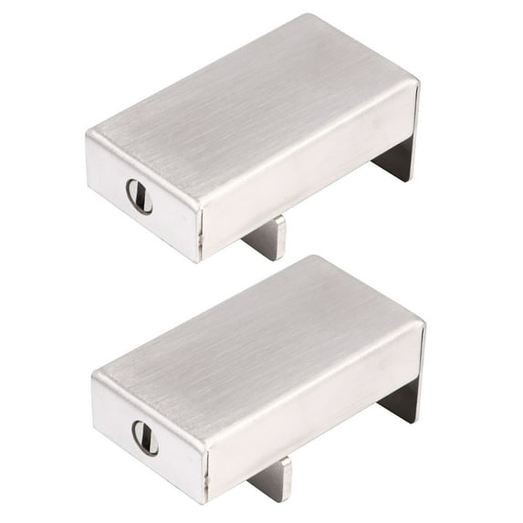 OFFIGAM 2-Pack Sliding Glass Door Security Locks with Keys, Home and Office for Property Managers
