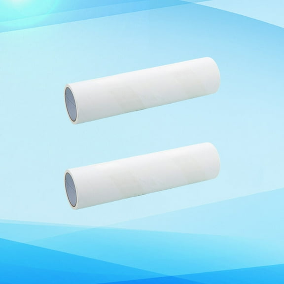 OFFIGAM 2Pcs Sticky Roller Paper Replacement for Hair Remover Suitable for Cotton Silk Velour