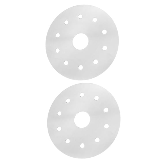 OFFIGAM Heat Diffuser Plate, Practical Stainless Steel, Fast Even Heat Conduction, for Kitchen, 2Pcs