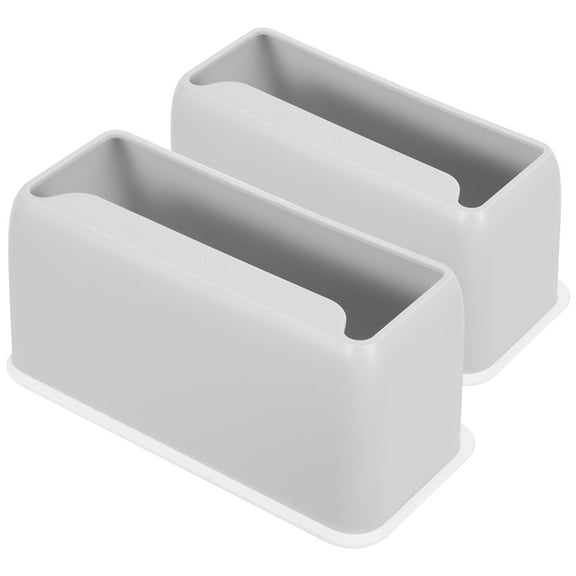 OFFIGAM 2Pcs Wear Resistant Plastic Scoop Holders for Home Use with Convenient Litter Residue Collection