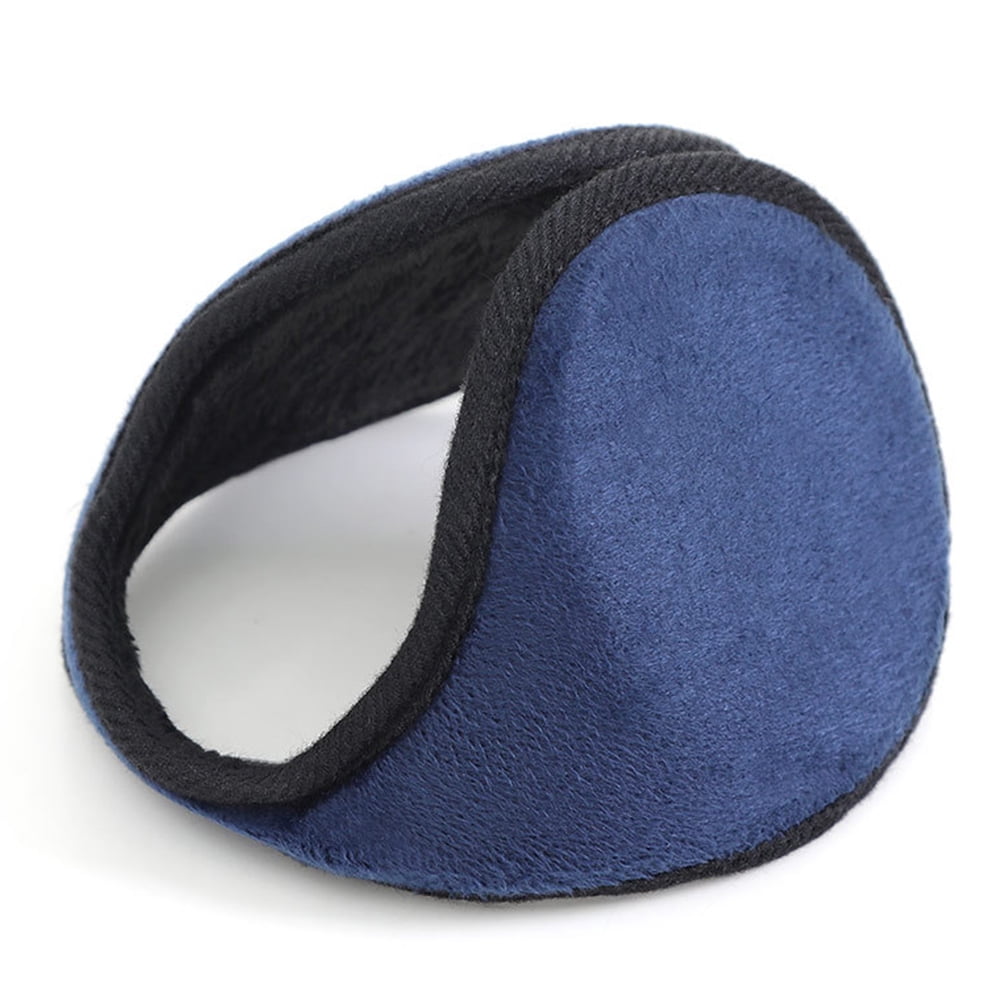 OFFIGAM Winter Warm Navy Earmuffs, 2 Soft and Cozy Ear Muffs for Cold ...