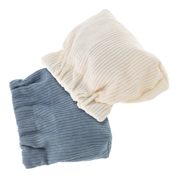 OFFIGAM Lipstick Purse Assorted Color Corduroy 2Pcs