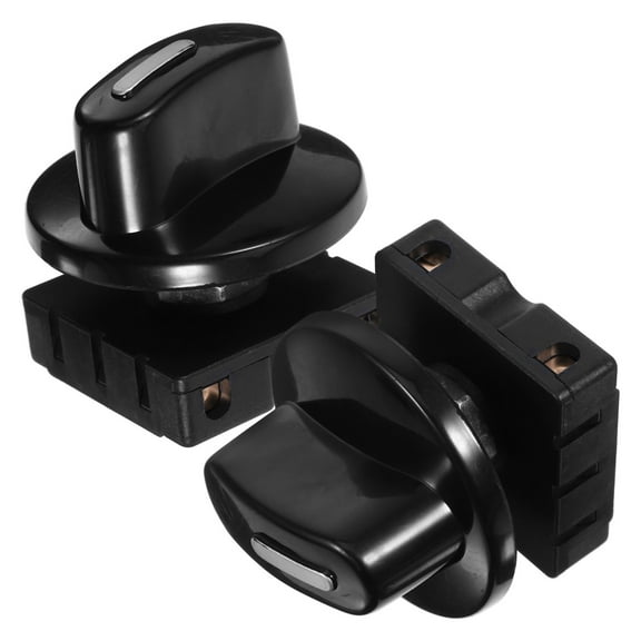 OFFIGAM 2Set 4 Position Rotary Speed Selector Switch with Knob for Heater Fan Tool Control