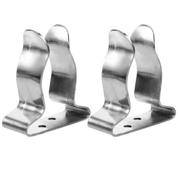 OFFIGAM 2-Pack Stainless Steel 304 Kayak Holder Clips for Secure Outdoor Kayaking and Canoeing Gear Storage