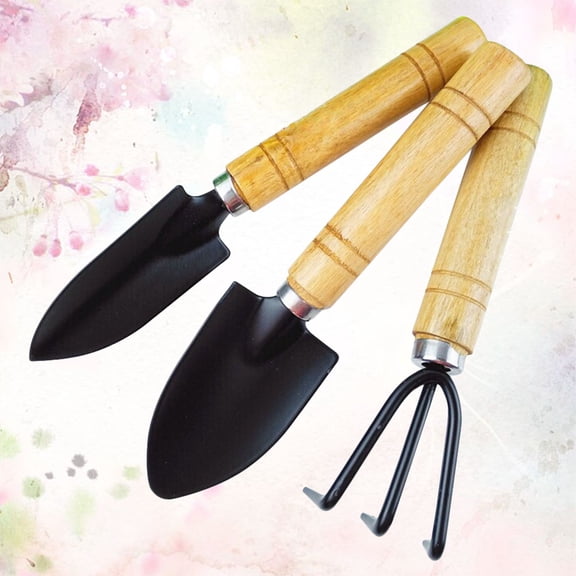 OFFIGAM 2Sets Compact Gardening Tool Set for Digging and Cultivating Assorted Colors