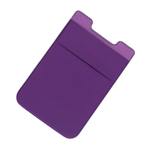 OFFIGAM 2pcs Cellphone Back Pouch Purple for Everyday Use and Gym Bag Storage