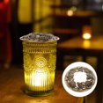 thumbnail image 1 of OFFIGAM 2pcs Hollow Candle Toppers Metal for Jar Candles Golden Zinc Alloy Extend Gift Giving, 1 of 7