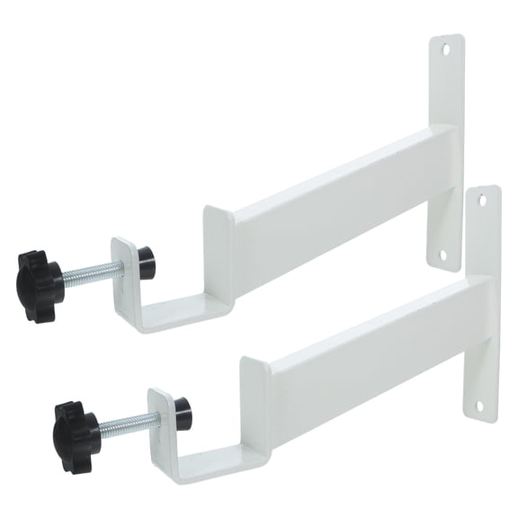 OFFIGAM Carbon Steel Desk Clamp Extension Bracket Ergonomic Support 2Pcs