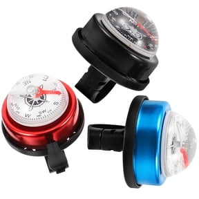 OFFIGAM 3 Pcs Bike Turn Signals Aluminium Round Rain Prevention Bell Assorted Color Cycling Gear