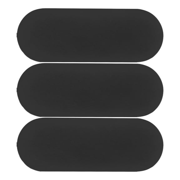 OFFIGAM 3-Pack Slide Laptop Camera Lens Covers Black ABS Privacy for Smartphone and Laptop