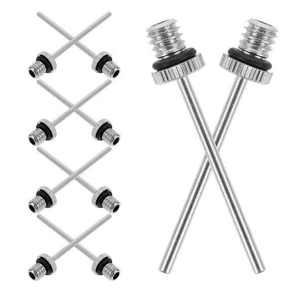 OFFIGAM 30Pcs Basketball and Soccer Ball Pump Needles Metal Needles for Home Use Quick Inflation