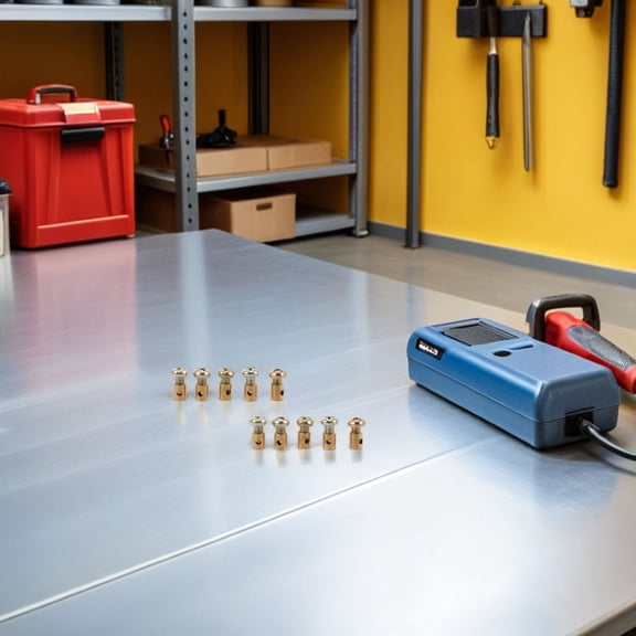 OFFIGAM 30 Pieces Metal Cable Stop Clamps Throttle Cable End Bolts for Flexible Motorized Bike Control