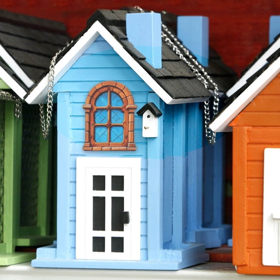 OFFIGAM Vintage Wooden Dollhouse Assorted Colors for Dollhouse Decor Elegant and Detailed Design