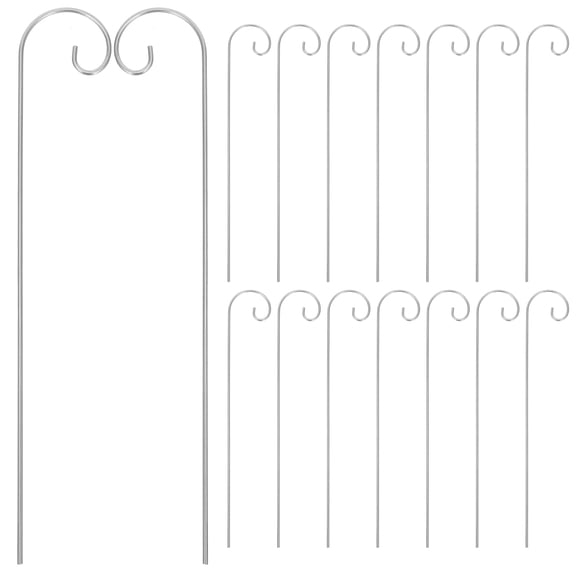 OFFIGAM 30pcs planter hooks Iron Flower Marker Hooks for Gardens and Outdoor Spaces