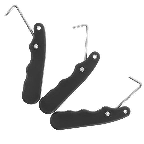 OFFIGAM 3PCS Lace Tightening Tool for Ice Skates Lace Security Device for Competitions