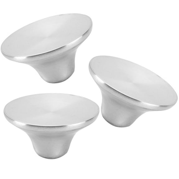 OFFIGAM 3-Pack Stainless Steel Replacement Pot Lid Handles, Round Knobs for Kitchen Pots and Cookware Accessories