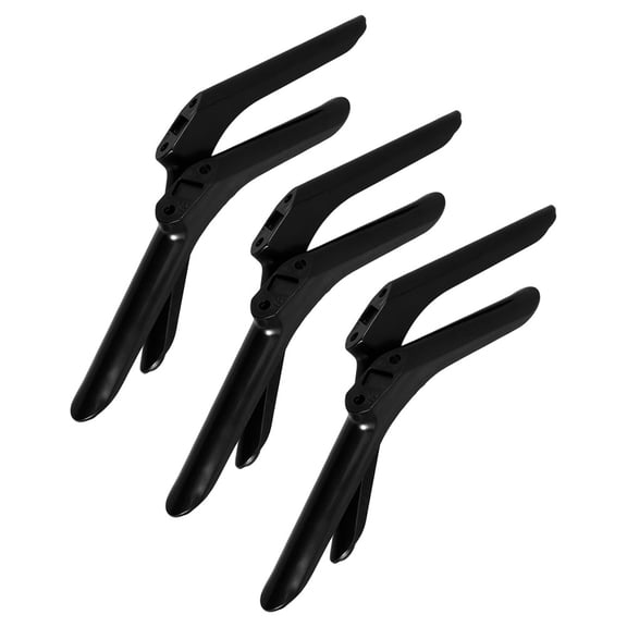 OFFIGAM 3Pairs Universal TV Support Stand Black Tabletop Base with Easy Installation