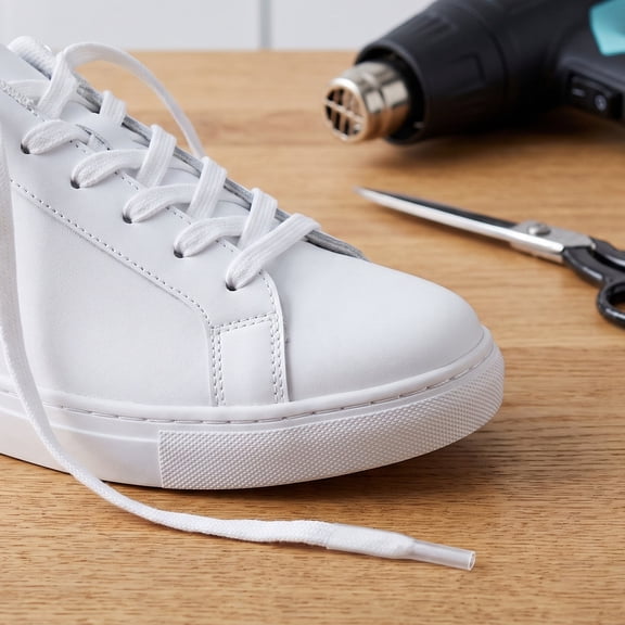 OFFIGAM 3Pcs Clear Shoelace Heat Shrink Tubing Plastic End Caps for DIY Lace Tip Protection