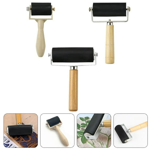 OFFIGAM 3-Piece Compact Wear-Resistant Art Project Tools Set Easy to Hold and Use for Crafting