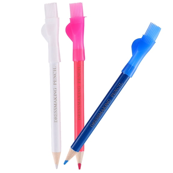 OFFIGAM 3-Piece Fabric Marking Tools Set Assorted Colors for Tailoring Sewing Quilting Home Use