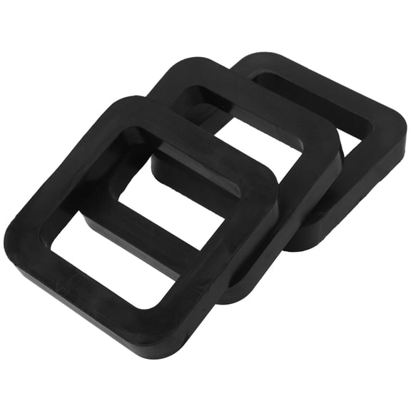 OFFIGAM 3Pcs Noise Cancellation Trailer Hitch Pads Rubber Buffer for Reducing Hitch Rattle and Wear