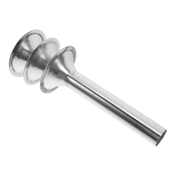 OFFIGAM 3Pcs Stainless Steel Sausage Stuffer Tubes for Home Use Meat Filler Funnel Accessory