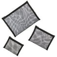 thumbnail image 1 of OFFIGAM Travel Makeup Bag Set, 3-Piece Portable Nylon Cosmetic Organizer Pouches for Women and Girls, Lightweight and, 1 of 8