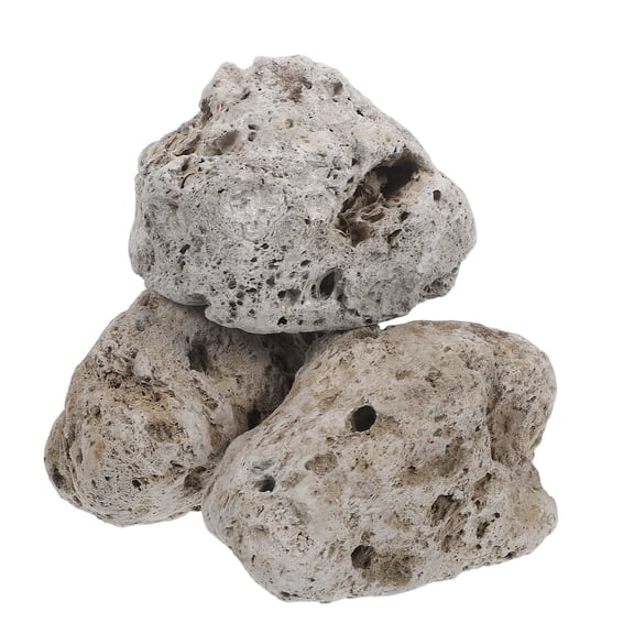 OFFIGAM 3pcs Floating Aquarium Decoration Rock for Fish Tank Landscape Green