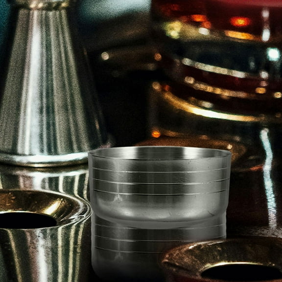 OFFIGAM 3pcs Shaker Set Stainless Steel Easy to Clean Shaker Cup For Bartenders