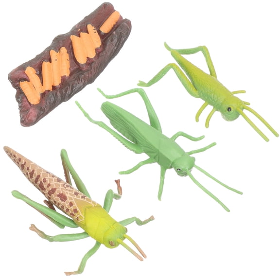 OFFIGAM 4 Models Cycle Model Educational Animal Growth Cycle Figurines for Science Station