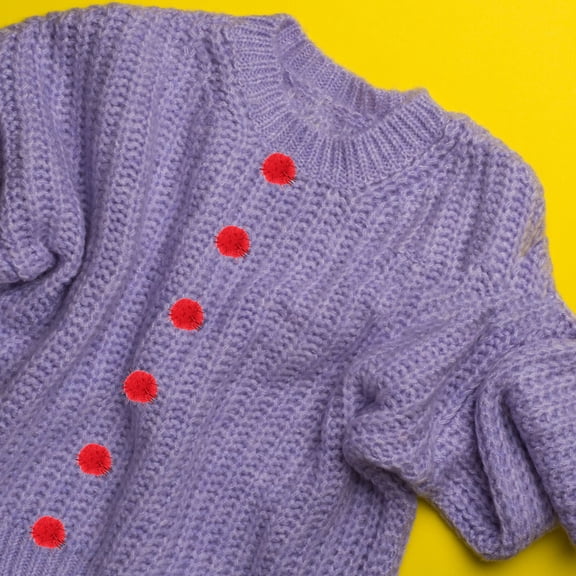 OFFIGAM Vibrant Multicolor Pom Poms Assorted Color for Craft Supplies 400Pcs