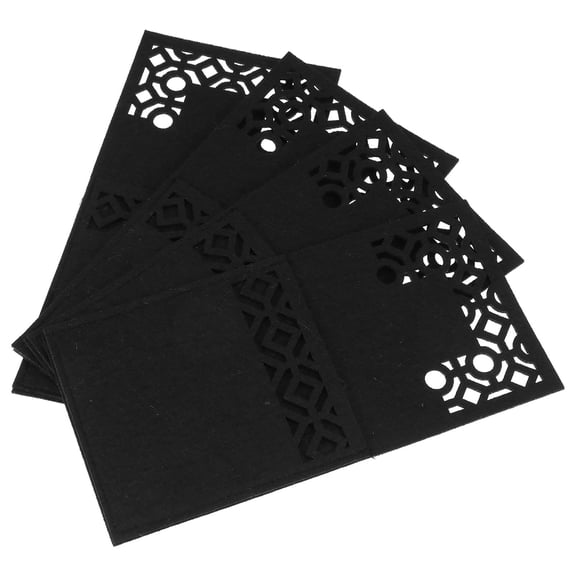 OFFIGAM Set of 4 Nonwoven Cutlery Bags for Party Tableware Covers, Disposable Silverware Holders for Home and Events