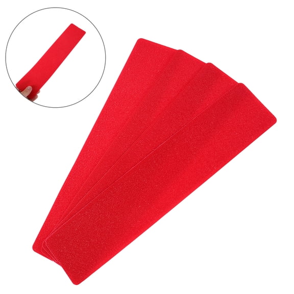 OFFIGAM Red Flat Design Field Markers for Training Easy Installation and Safety 4Pcs