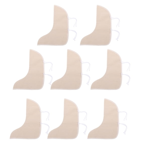 OFFIGAM 4Pairs Unisex Work Boot Protector Full Coverage Welding Gaiters with Reinforced Seams