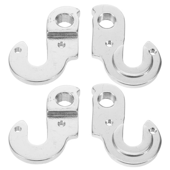 OFFIGAM 4Pcs Aluminium Alloy Bicycle Tail Hook Replacement for Reliable Gear Alignment and Durability