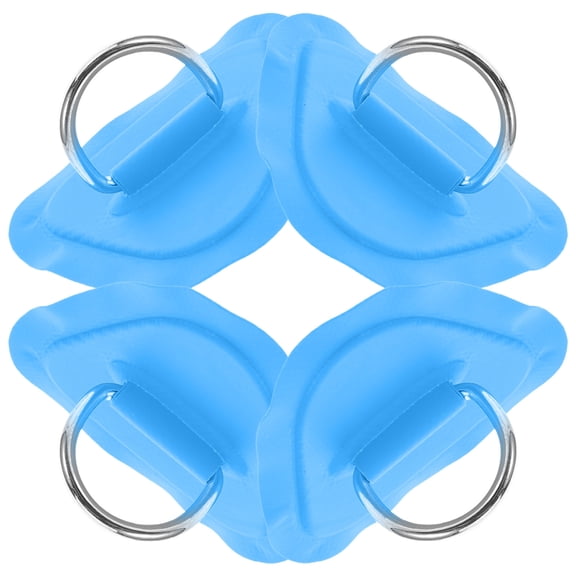 OFFIGAM 4-Pack D- Canoe Buckles for Kayak Deck Rigging, 3.5x3.1x0.4in Accessories