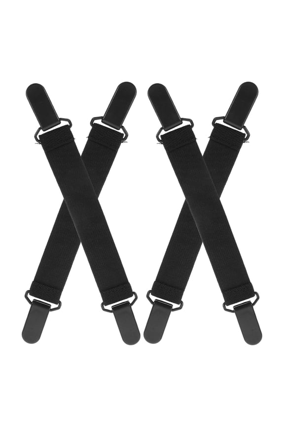 4Pcs Cowboy Boot Pant Straps for Fast Secure Pant Holding and Motorcycle Gear