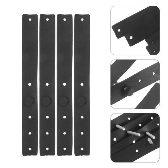 OFFIGAM 4Pcs Electronic Keyboard Strap Accessory with Quick Lock System for Stable Performance