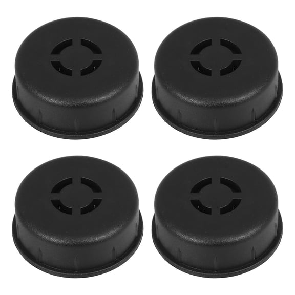 OFFIGAM 4Pcs Black Heavy Duty Furniture Casters with Low Center Gravity for Smooth Movement
