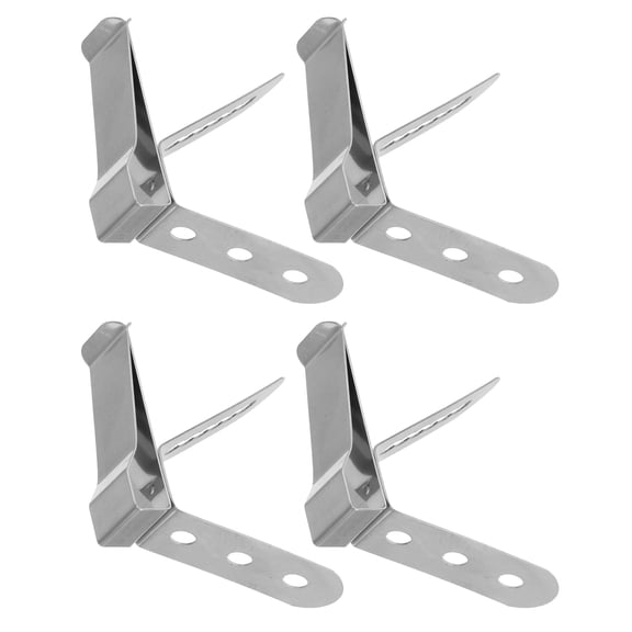 OFFIGAM Food Grade Stainless Steel Thermometer Holder Secure Grip for Baking 4Pcs