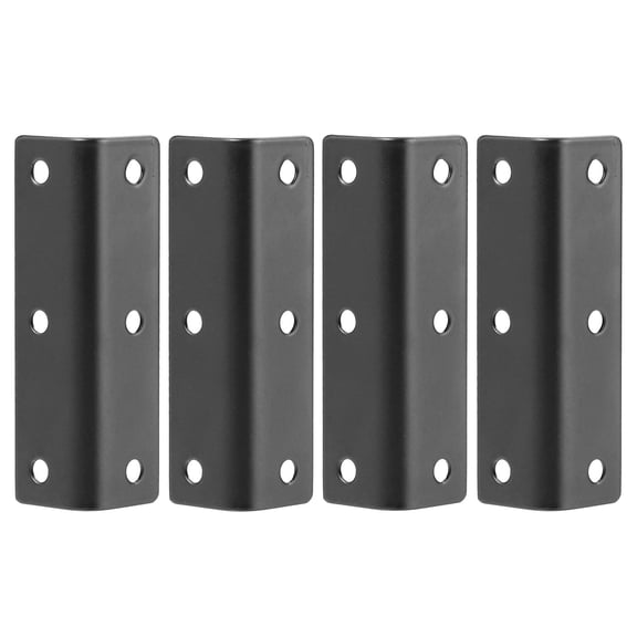OFFIGAM 4Pcs Heavy Duty Angle Bracket Stainless Steel L Shaped Right Angle for Furniture