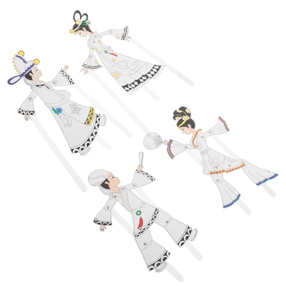 OFFIGAM Shadow Puppet Craft Kit with White Paper for Creative Family Fun and Educational Arts & Crafts Activities