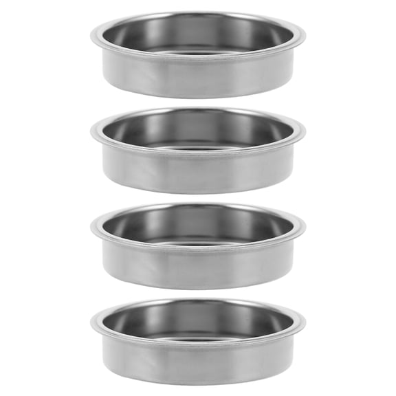 OFFIGAM Coffee Machine Blind Disk, Stainless Steel, Universal Compatibility, Home Use, 4Pcs
