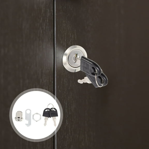 OFFIGAM 4-Pack Multi-Color Iron Locks, Easy to Install, and Office Cabinets and Drawers