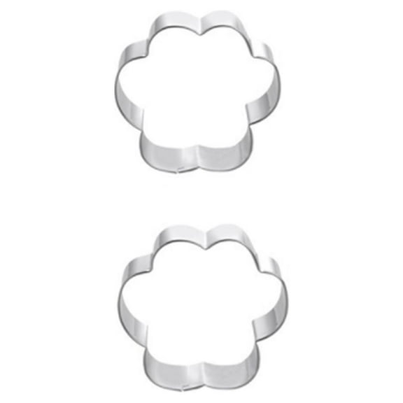 OFFIGAM 4pcs Stainless Steel Pancake and Cookie Cutters Set for Baking and Cooking, Kitchen Tools for Adults