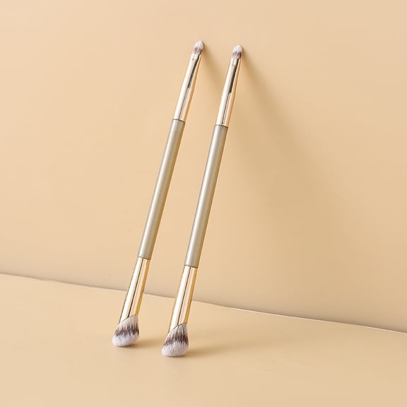 OFFIGAM 4pcs Powder Brush Multi Plastic Detailing for Women Daily Makeup