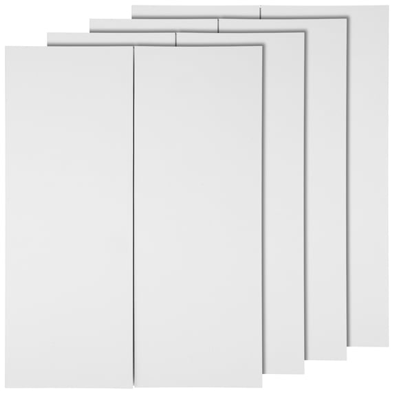OFFIGAM 4pcs Thick White Poster Board Cardboard for Creative Displays, Presentations, Crafts, and Events